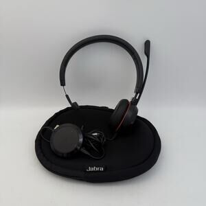 Jabra Evolve 20 Wired USB-C/A Mono Headset MS Teams Office Call Center W/ Case